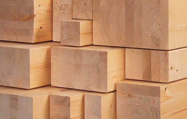 Legno lamellare per finestre