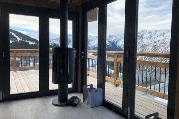 progettare veranda o altri ambienti con una finestra a libro