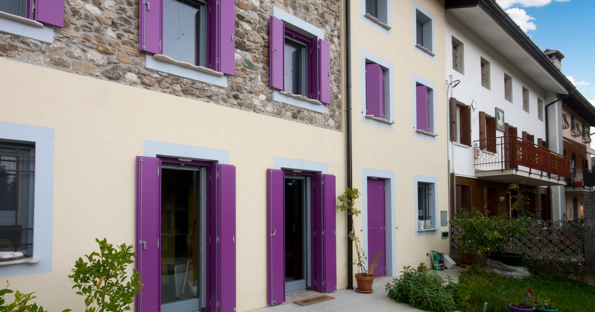 Usare una porta finestra come ingresso principale di casa?
